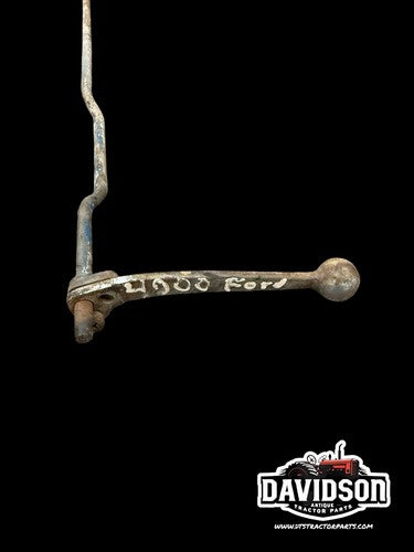 Ford 4000 Throttle Shaft W/handle Antique Tractor