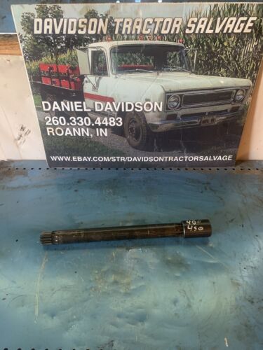 Farmall 450 400 560 Rowcrop Tractor IH PTO input drive shaft (1 coupler)