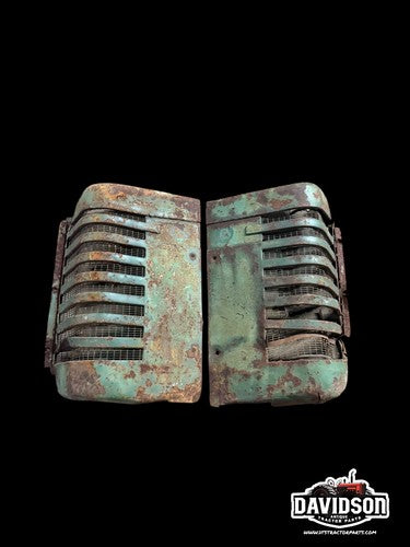 John Deere G Grill Pair Antique Tractor