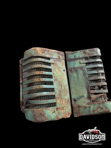 John Deere G Grill Pair Antique Tractor