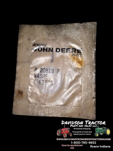 Genuine John Deere R20818R Washer New Old Stock