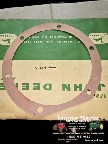 Genuine John Deere D299R  New Old Stock Gasket
