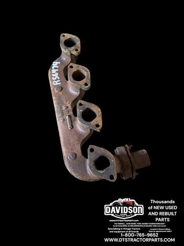 John Deere 2350 2550 Underslung Exhaust Manifold Antique Tractor R56474