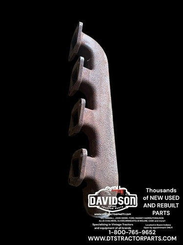International 574 D-239 Engine Underslung Exhaust Manifold 3055276R12 Tractor