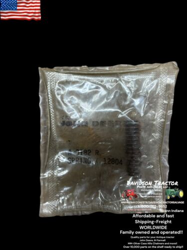 Genuine John Deere Spring A3182R 2520 4000 4020 4520 4620 500C 510 6620 7720 NOS