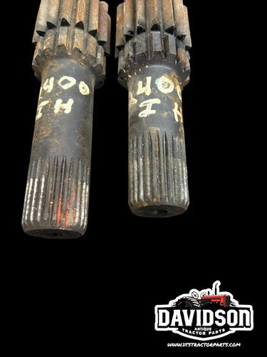 International 2400 Bull Pinion Shaft Antique Pair Tractor