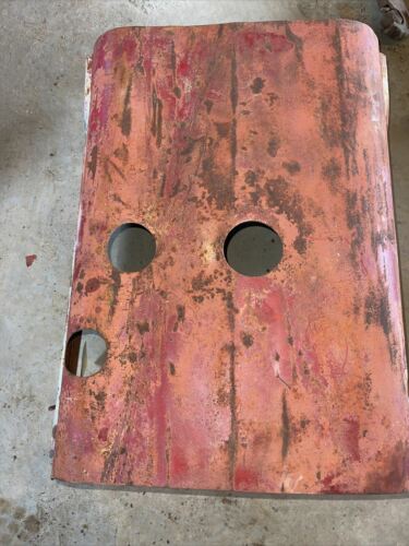 Farmall C Super SC tractor Original IH engine motor hood cover panel