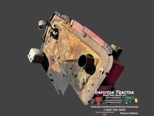 International B-414 Air Cleaner With Bracket Antique Tractor