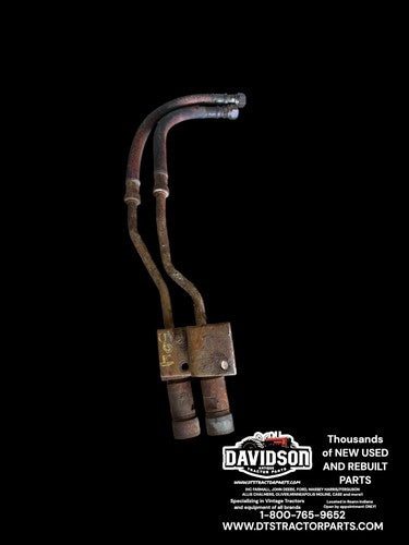 IH International 504 Hydraulic Remote Lines W/block Antique Tractor