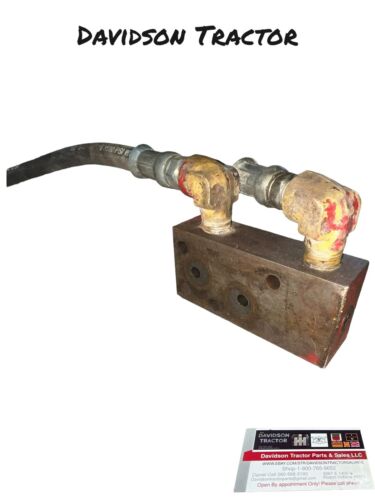 Farmall Hydraulic Remote Block Antique Tractor