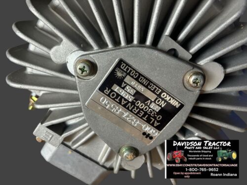 NIKKO ALTERNATOR 600-821-8550  0-33000-5061  24 volt 35 AMP