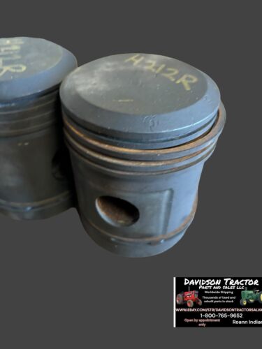 Used John Deere H Tractor Piston Pair STD H212R Antique Tractor