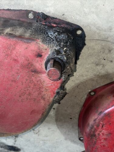 International Harvester Mcormick W9 Gas Brake covers Pair Antique Tractor