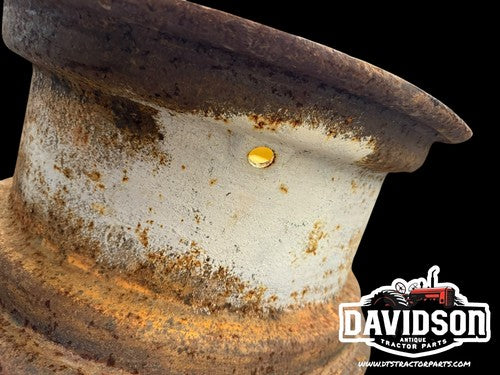 8" x 16" 8 Bolt Front Wheel Rim CASE Backhoe 570LXT 570MXT D125223