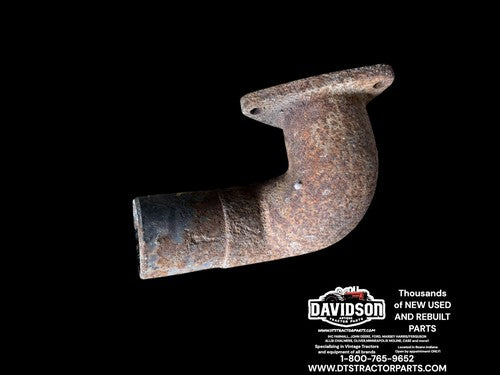 International 1468 Right Exhaust Elbow Antique Tractor