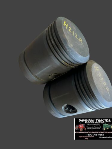 Used John Deere H Tractor Piston Pair STD H212R Antique Tractor