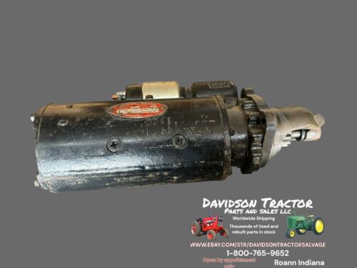Starter 12V For International 786 1086 1586 Tractors Reman Delco Remy 1113439