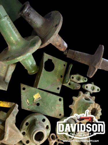 Large John Deere Implement Parts Lot New Old Stock Sprockets Spindles Pulleys
