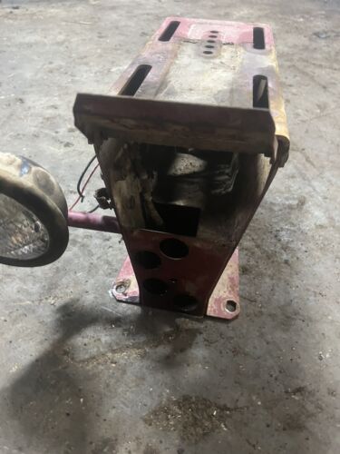 Farmall 460 560 Tractor Original IH tool box seat frame base mount W/ tray Light