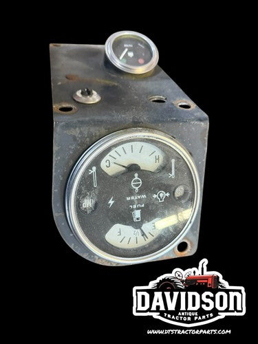 IH Farmall 826 German Diesel Dash Panels And Gauges Pair Antique Tractor