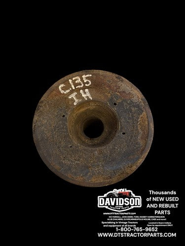 International C-135 Farmall 340 Crankshaft Pulley Antique Tractor