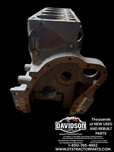 6176A600S Massey Ferguson G176 Bare Engine Block Antique Tractor Continental