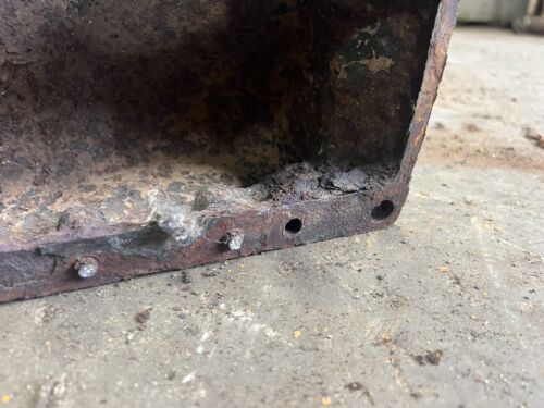 1946 John Deere B Top Radiator Tank B1802R Antique Tractor