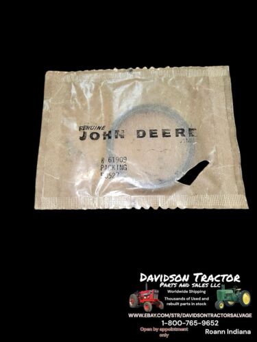 Genuine John Deere R61909 Gasket New Old Stock