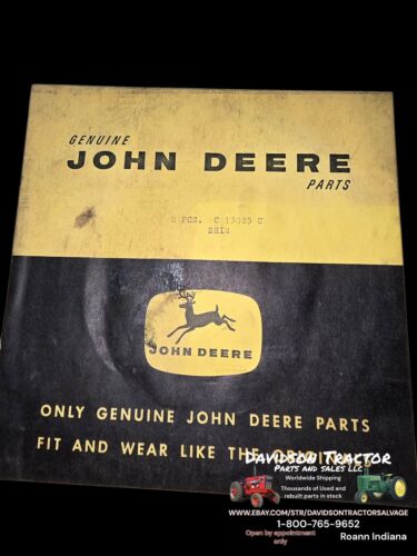 John Deere Genuine C13025C New Old Stock Gasket (2)