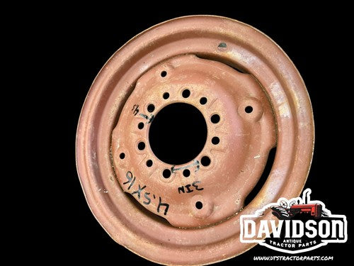 4.5x16 6 Bolt Front Rim Fits Farmall IH John Deere And Many More
