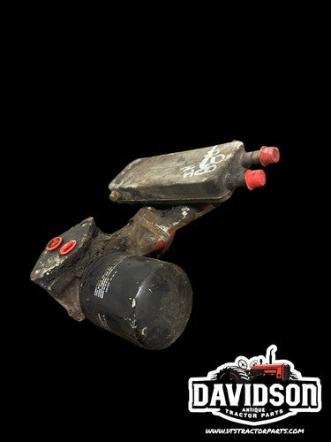 International 884 Oil Cooler W/ Filter Base And Manifold Antique Tractor