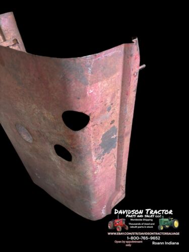Farmall C Super SC tractor Original IH engine motor hood cover panel
