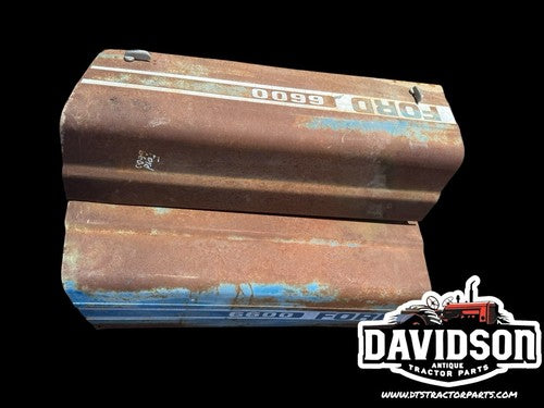 Ford 6600 Tractor Hood Engine Cover Antique Tractor
