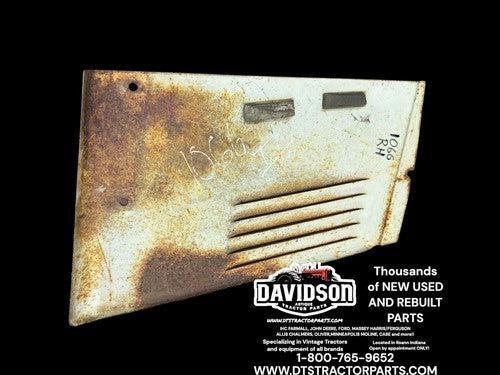International 1066 Right Radiator Side Panel Antique Tractor
