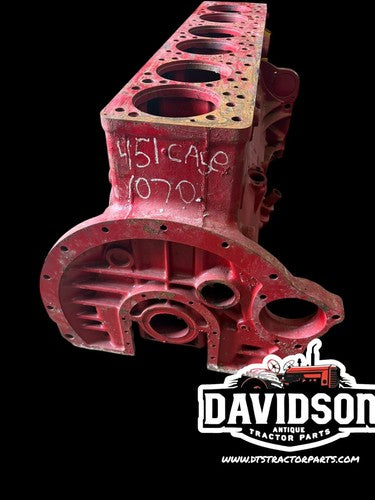A58513 Case 1070 Tractor Engine Block 451 Case Good Used Bare Block