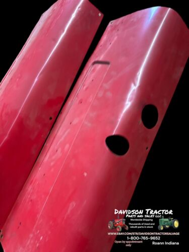 International Farmall 330 Utility Hood Side Panels Pair Antique Tractor