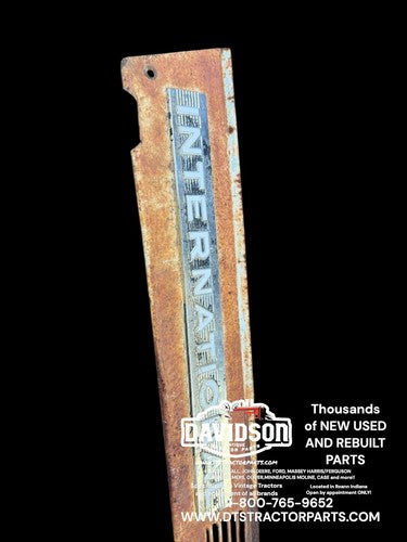 International IH 606 Right Hood Panel Antique Tractor RH