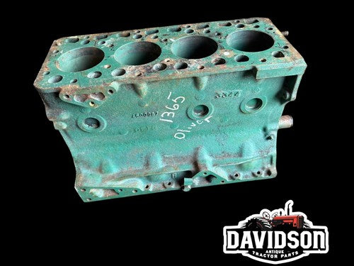 Good Used Oliver 1365 Engine Block 4600967 Antique Tractor