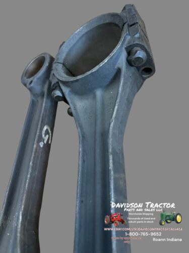 John Deere Unstyled G Tractor JD engine Connecting rods rod w/ caps F5R