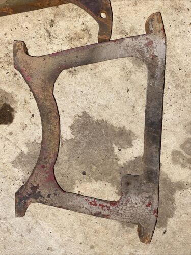 McCormick Farmall IH F20 Antique Tractor Original Gas Tank Mounting Bracket Pair