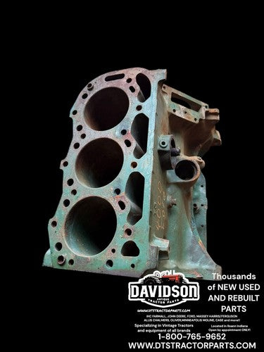 Ford 4000 3 Cyl Diesel Engine Block DONN6015L Good Bare Block Antique Tractor