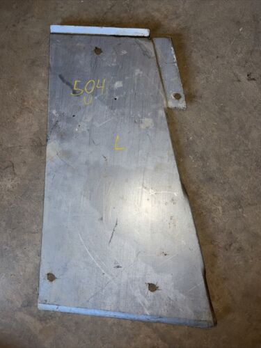 International 504 utility Tractor IH IHC front LEFT radiator side cover panel