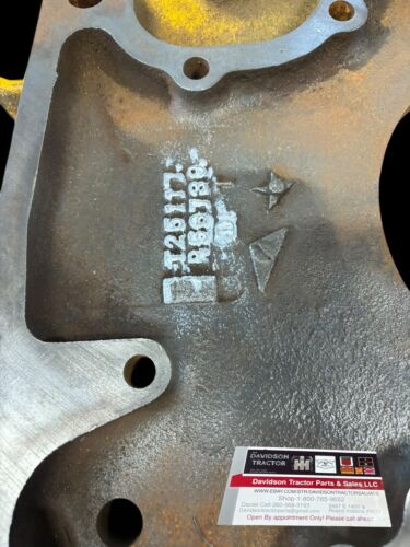 John Deere T25117 Flywheel Housing 1020 1030 1120 1630 Tractor