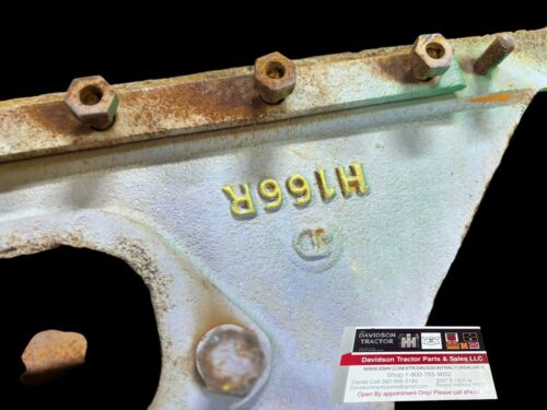 USED JOHN DEERE H TRACTOR RADIATOR TOP TANK AH538R CAST# H166R