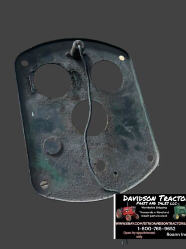 USED JOHN DEERE 50 60 Dash Panel Antique Tractor