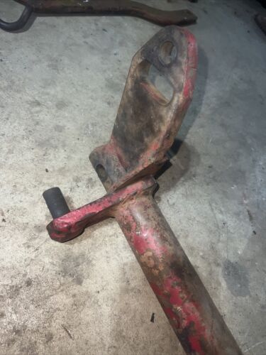 Farmall 460 tractor IH fast hitch fasthitch bottom sway strap holder bracket