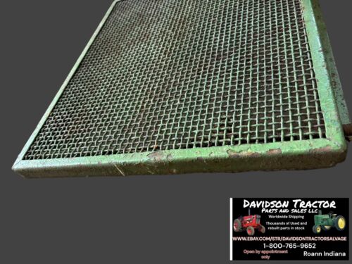 John Deere Unstyled A Front Grill Screen Antique Tractor