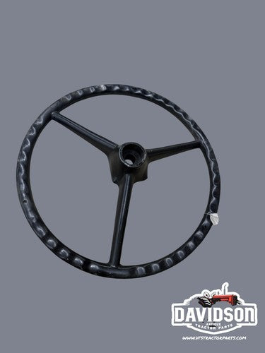 ALLIS CHALMERS STEERING WHEEL BLACK