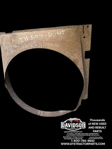 Farmall 504 diesel Utility tractor orignal IH radiator fan shroud