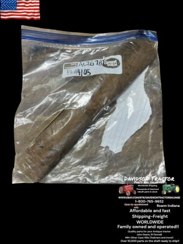 Genuine John Deere L Brake Lining W/rivts New Old Stock. AL2678T